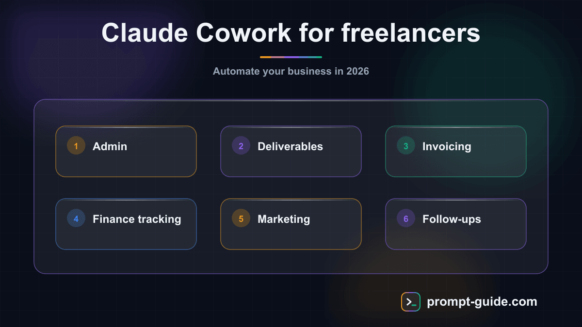 Infographic — Claude Cowork for Freelancers