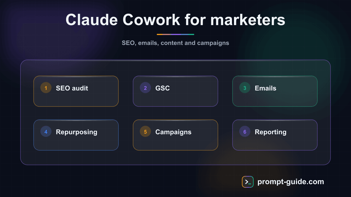 Infographic — Claude Cowork for Marketers