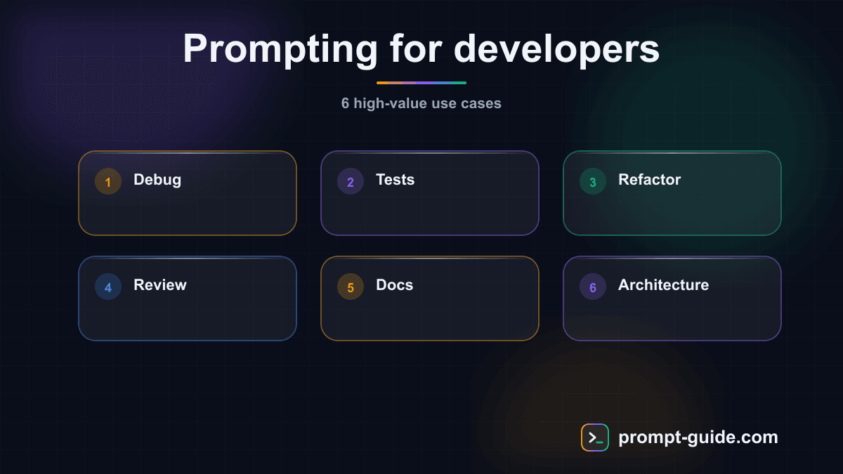 Infographic — Prompting Guide for Developers